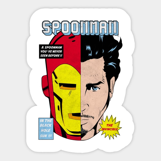 Spoonman Sticker by Van_Saiyan